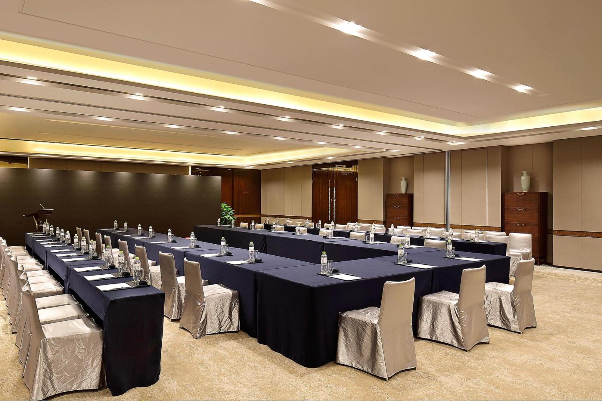 Sheraton Grand Hangzhou Binjiang Hotel Bagian luar foto