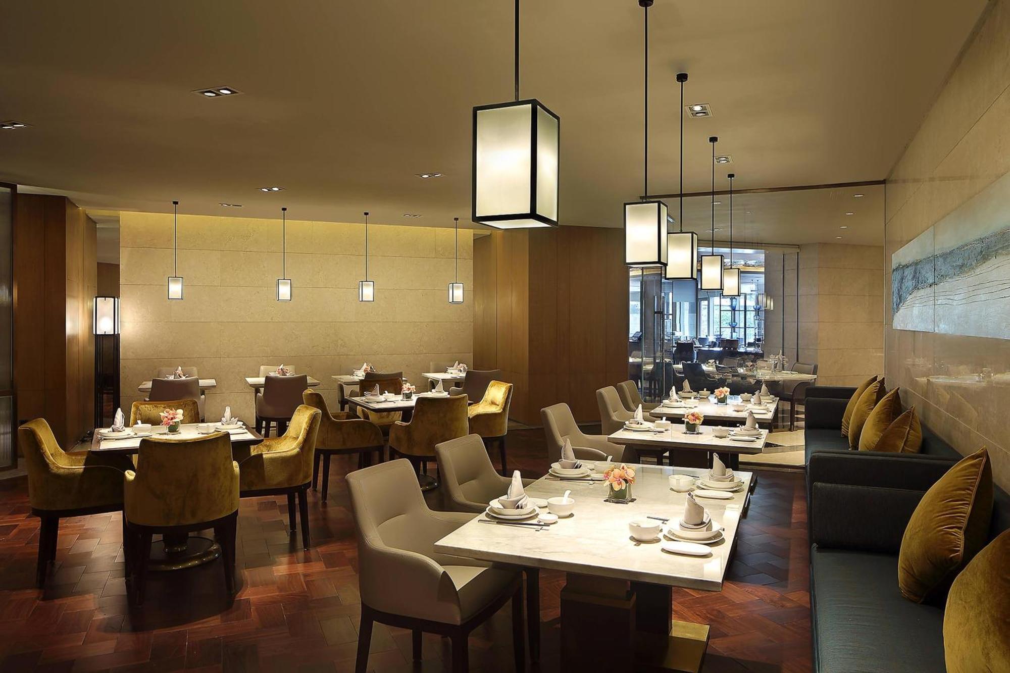 Sheraton Grand Hangzhou Binjiang Hotel Bagian luar foto