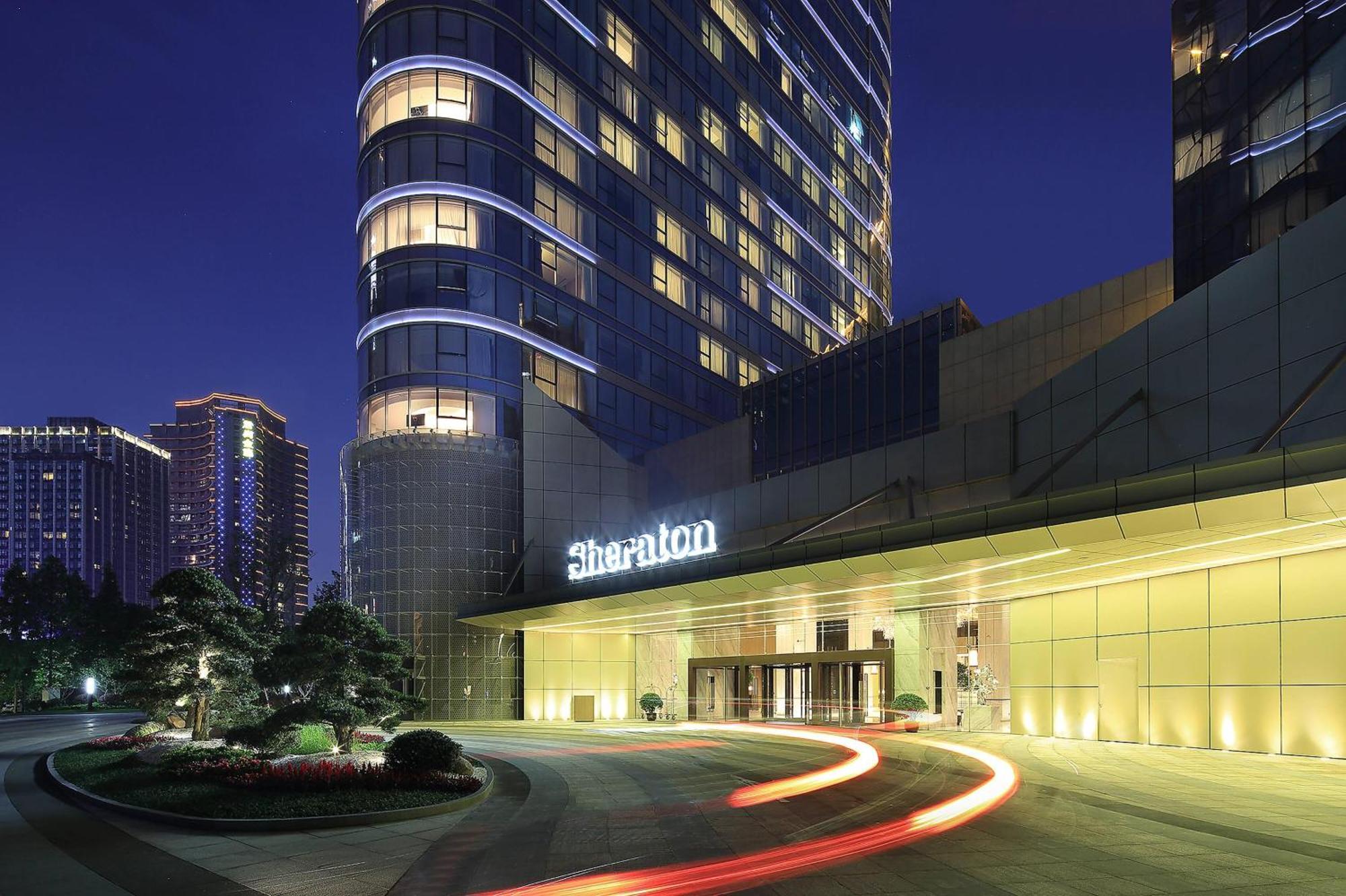 Sheraton Grand Hangzhou Binjiang Hotel Bagian luar foto