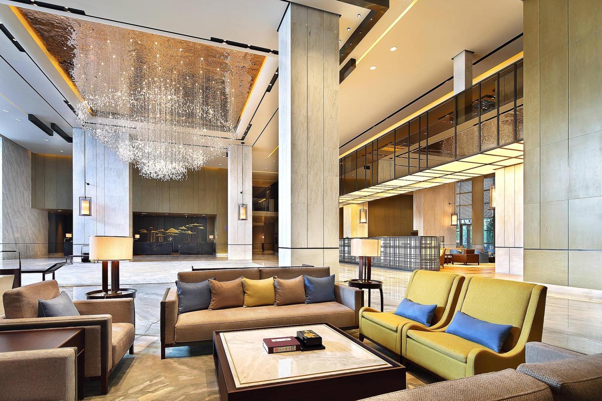 Sheraton Grand Hangzhou Binjiang Hotel Bagian luar foto