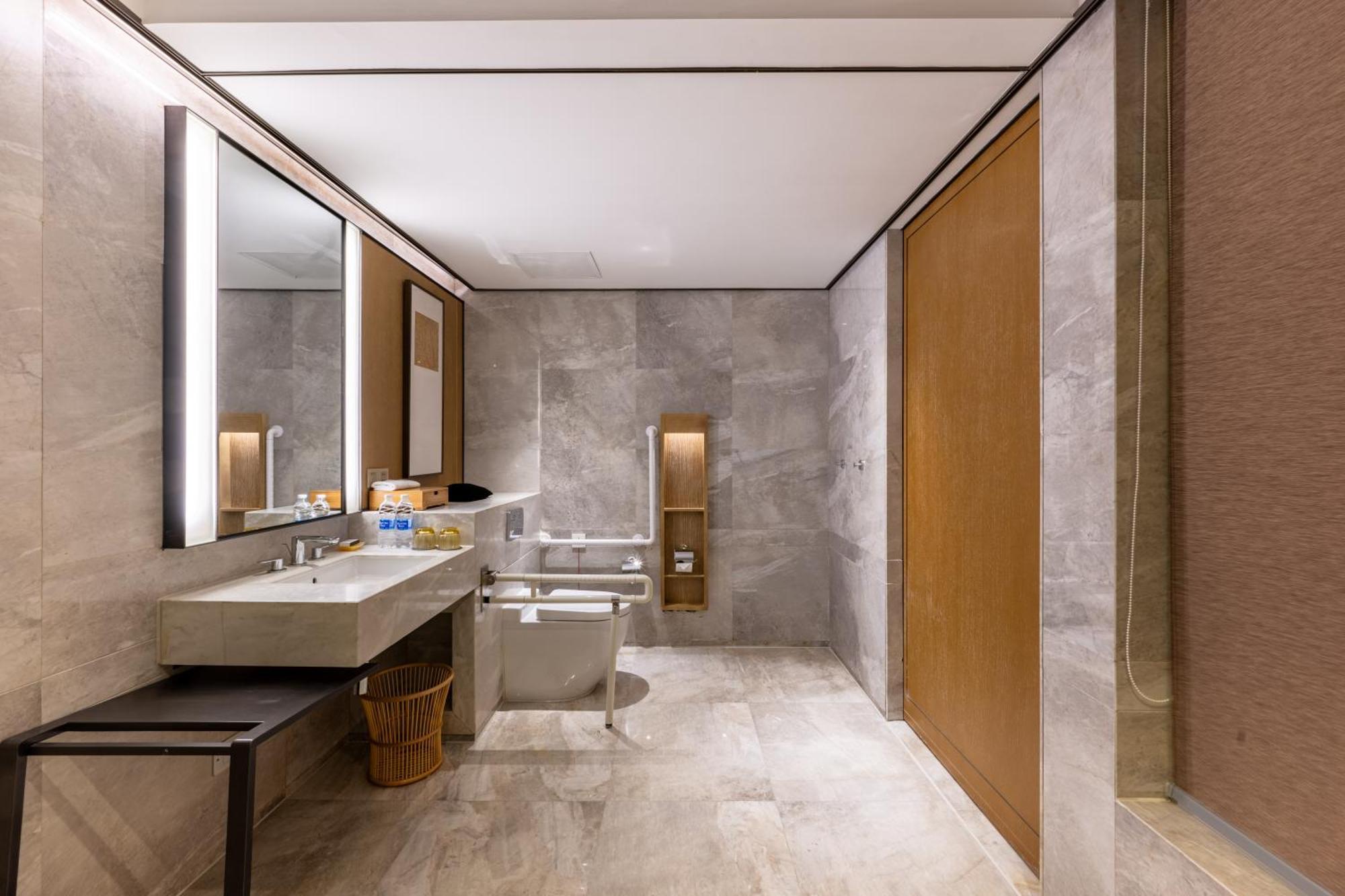 Sheraton Grand Hangzhou Binjiang Hotel Bagian luar foto