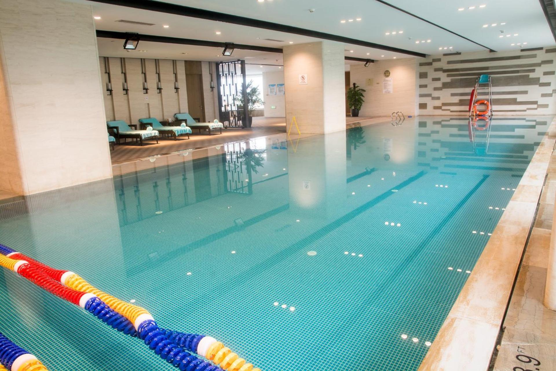 Sheraton Grand Hangzhou Binjiang Hotel Bagian luar foto