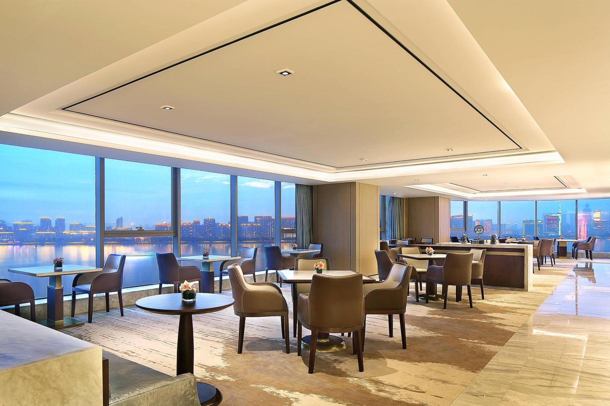 Sheraton Grand Hangzhou Binjiang Hotel Bagian luar foto