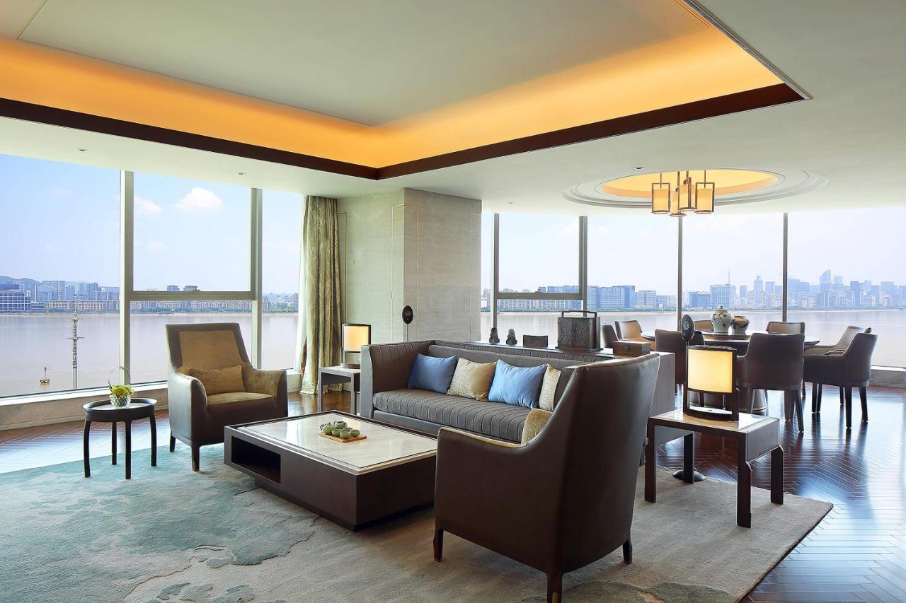 Sheraton Grand Hangzhou Binjiang Hotel Bagian luar foto